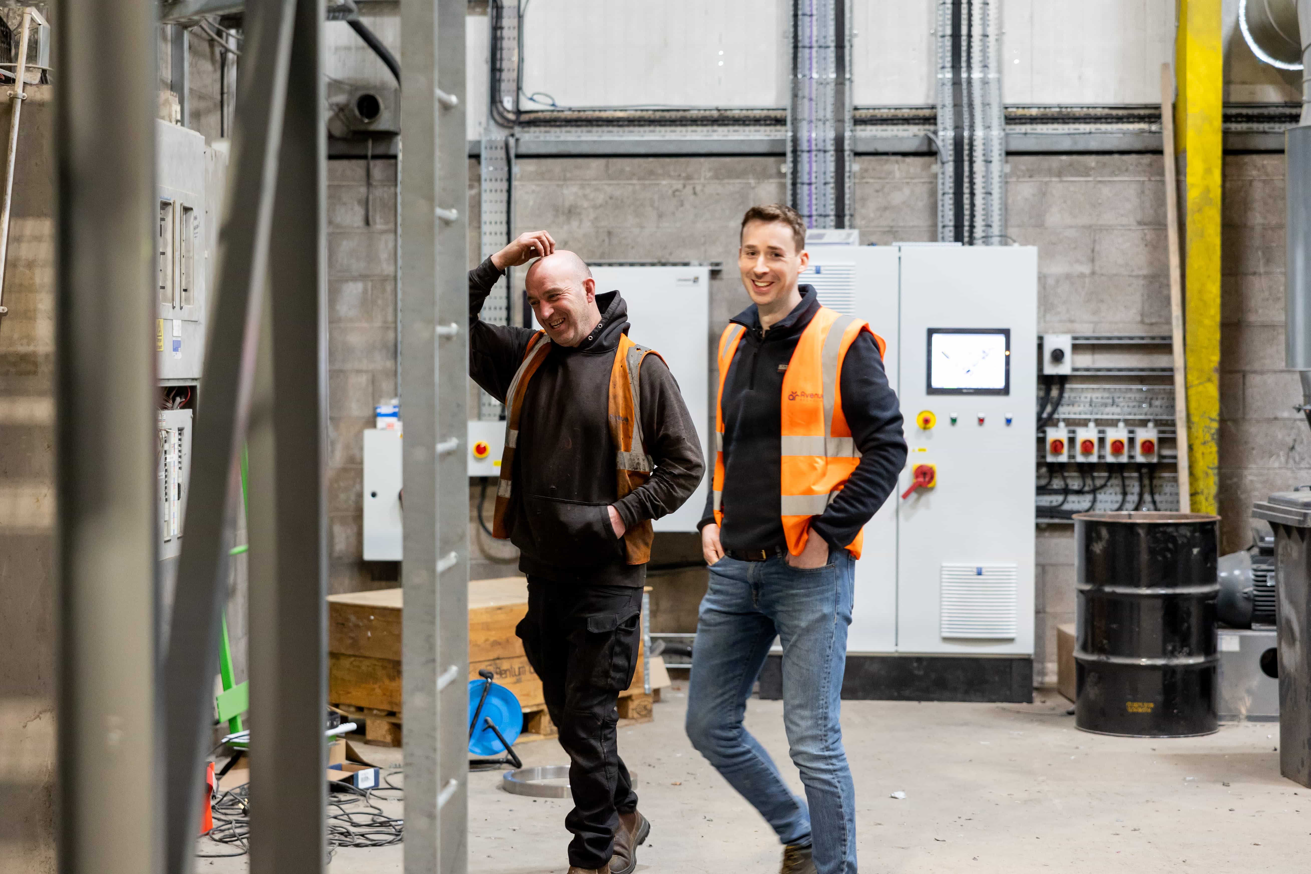 Avenue Recycling team members